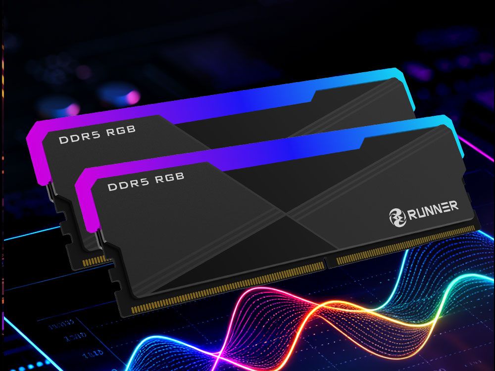 MEMRUNNER Xuanyue RGB DDR5 Desktop Memory-
