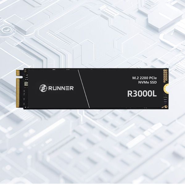 RUNNER R3000L M.2 PCIe Gen3x4 2280 NVMe高速固态硬盘-